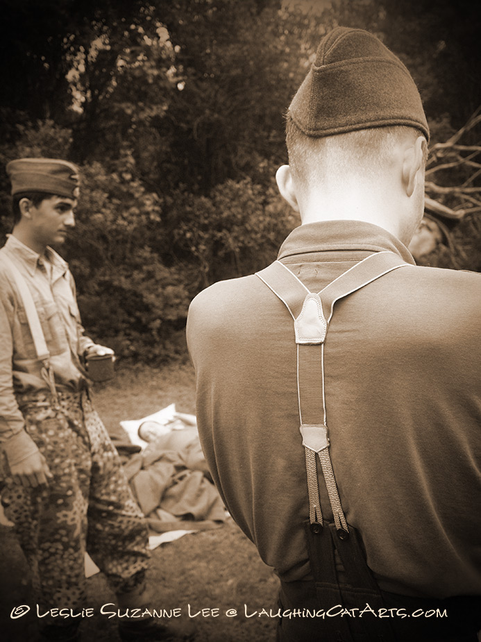 Christian at Mabry Muster Day 2014 - Camp
